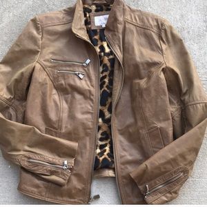 Laundry by shelli segal Leather Moto jacket